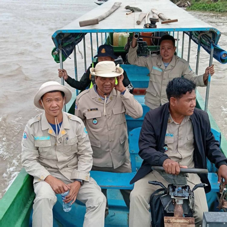 ខណ្ឌរដ្ឋបាលជលផលកំពង់ចាម បន្តបង្ក្រាបបទល្មើសនេសាទ នៅស្រុកបាធាយ បានចំនួន ១ករណី