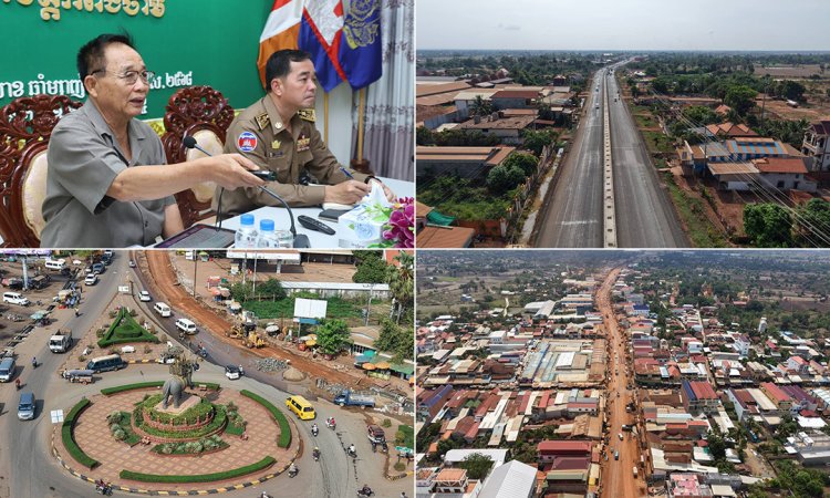 ការកំណត់បេីកទ្រូងផ្លូវលើកំណាត់ផ្លូវជាតិលេខ៧ ស្គន់-កំពង់ចាម គឺត្រូវបានបញ្ចប់