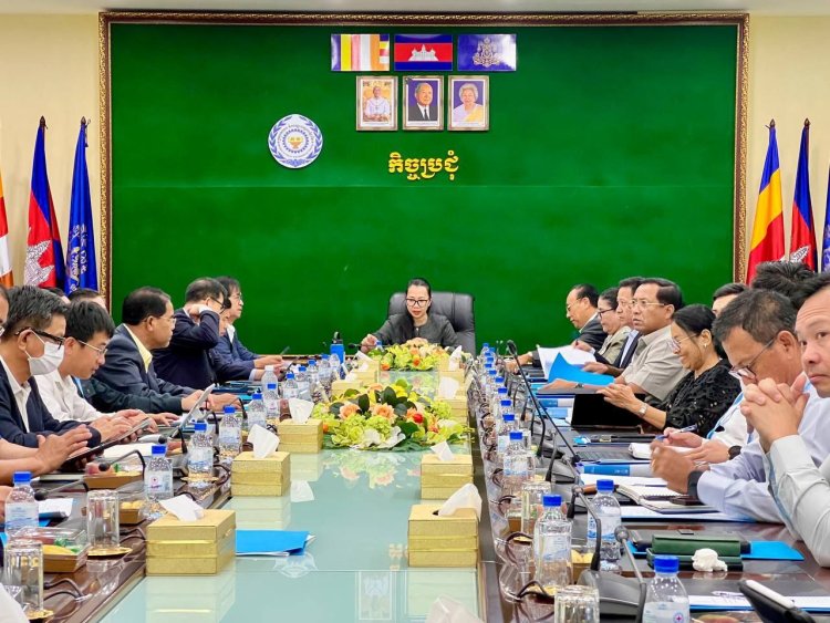 ក្រសួងការងារ បើកកិច្ចប្រជុំគណៈកម្មការរៀបចំទិវាជាតិអប់រំបណ្តុះបណ្តាលបច្ចេកទេស លើកទី៨