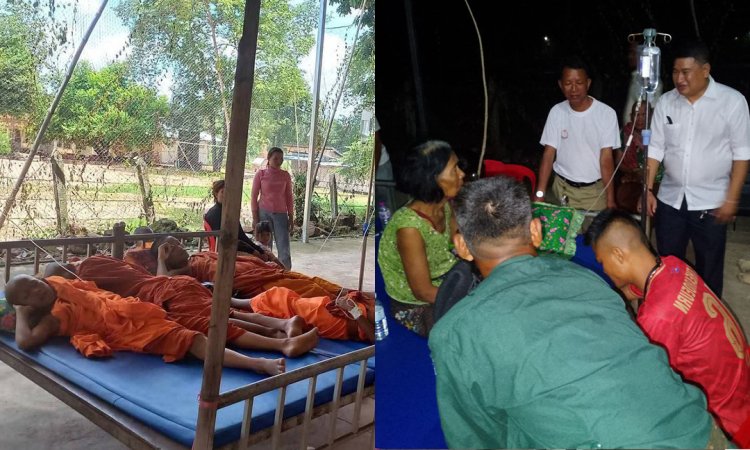UPDATE ព្រះសង្ឃ១៤អង្គ និងយាយជី៣នាក់ ដែលពុលផ្សិតឬស្សី បានធូរស្បើយនឹងត្រឡប់ទៅវត្តវិញហើយ