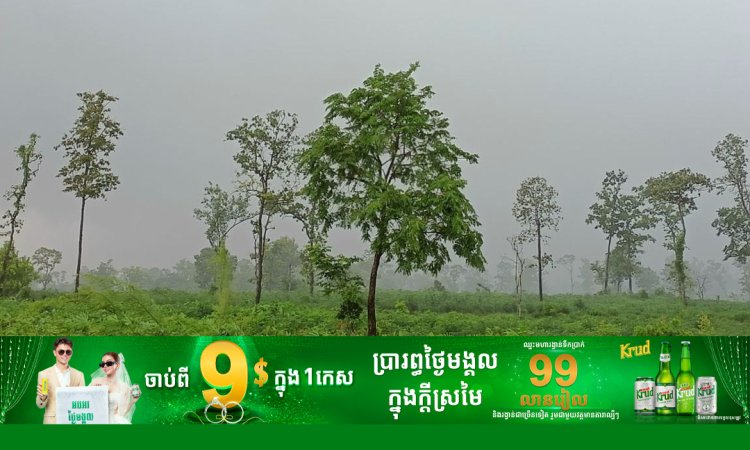 កម្ពុជាបន្តធ្លាក់ភ្លៀង ជាមួយផ្គររន្ទះ និងខ្យល់កន្ត្រាក់ ដល់ថ្ងៃទី១០ ខែមិថុនា